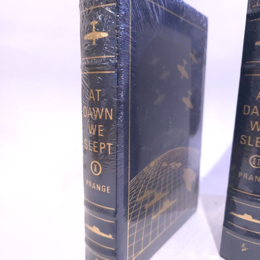 EASTON PRESS AT DAWN WE SLEPT GORDON PRANGE 2 VOLUME SET MILITARY - new SEALED! - Picture 7 of 15
